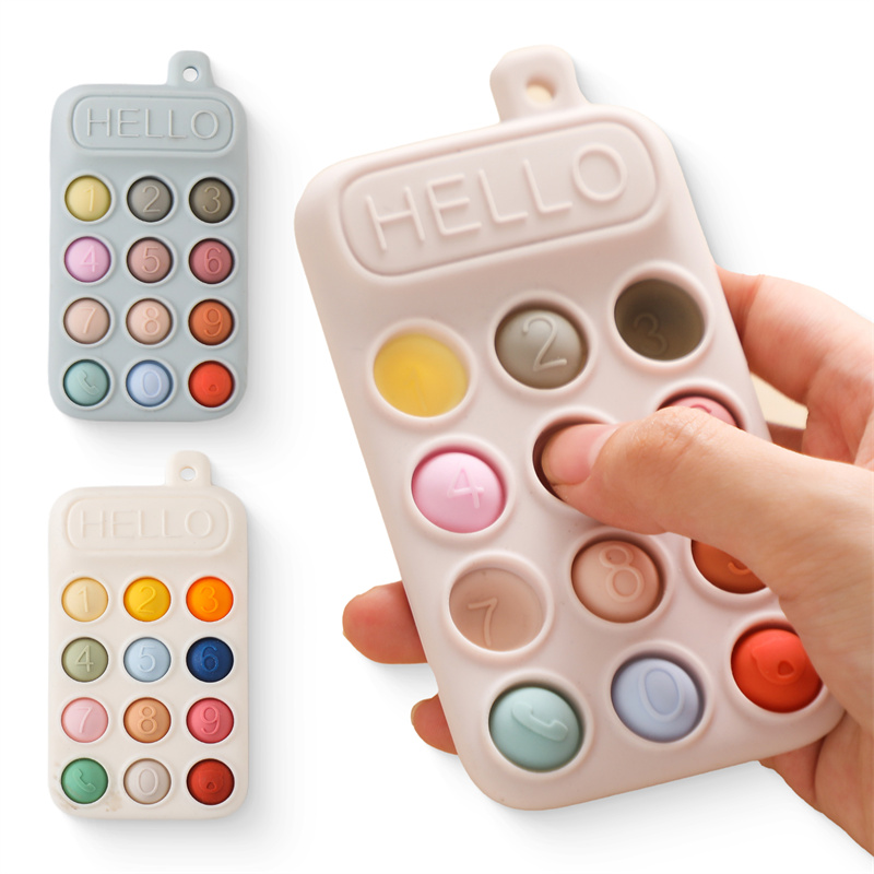Baby Products Clicks - Mordedor de Silicone para Bebês em