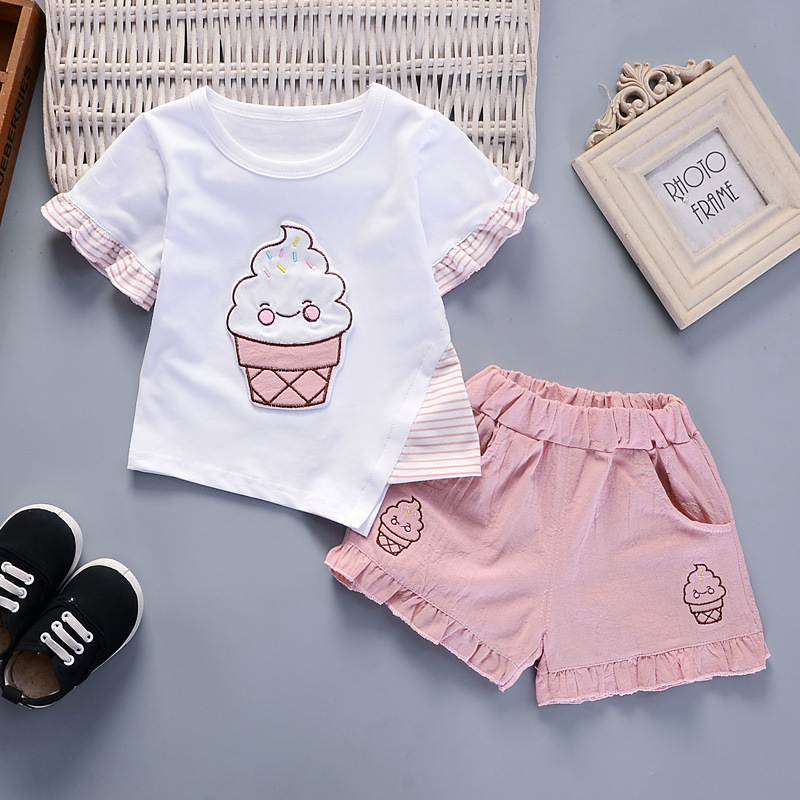 Baby Products Lotion - Conjunto de camisetas e calças com