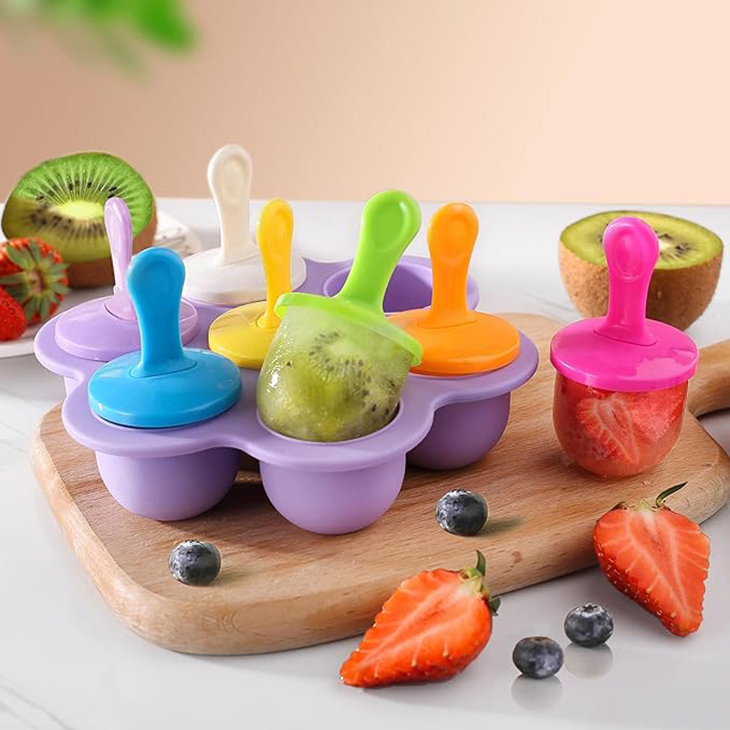 Baby Products Lotion - 1pc 7 buracos diy sorvete pops