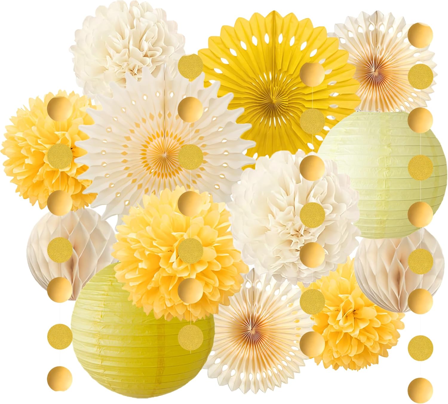 Decorações de festa amarelas,  - Baby Products Lotion avaliação e preço