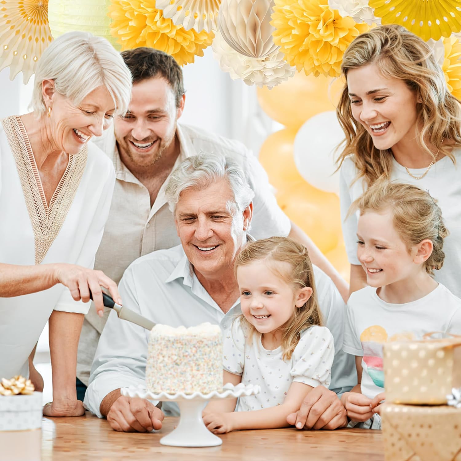 Decorações de festa amarelas,  - Baby Products Lotion avaliação e preço