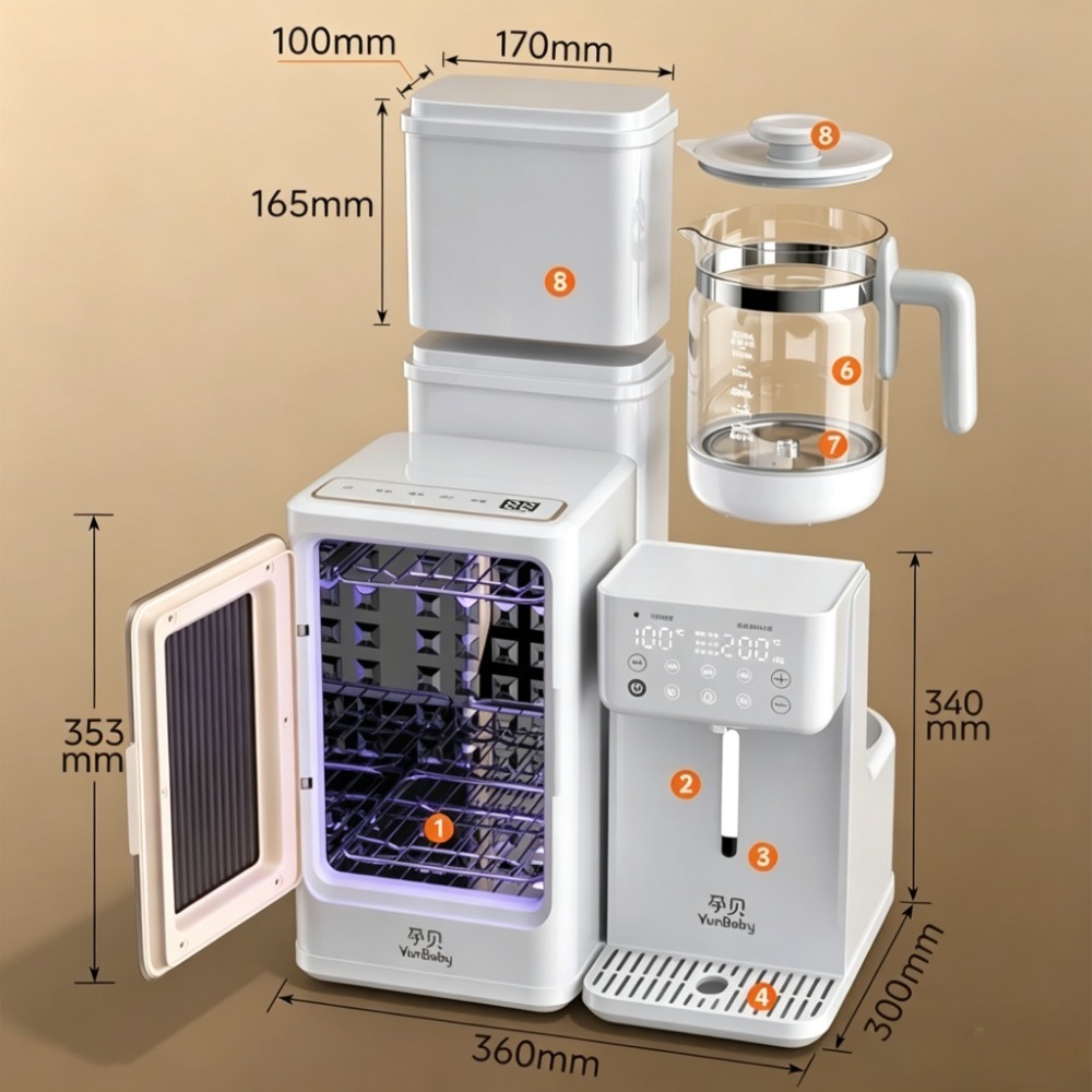 Esterilizador de Mamadeiras e  - Baby Bottle Sterilizer avaliação e preço