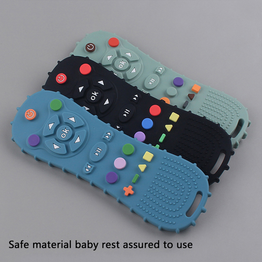 1 pçs bebê controle remoto mor - Teething Mitten Baby avaliação e preço