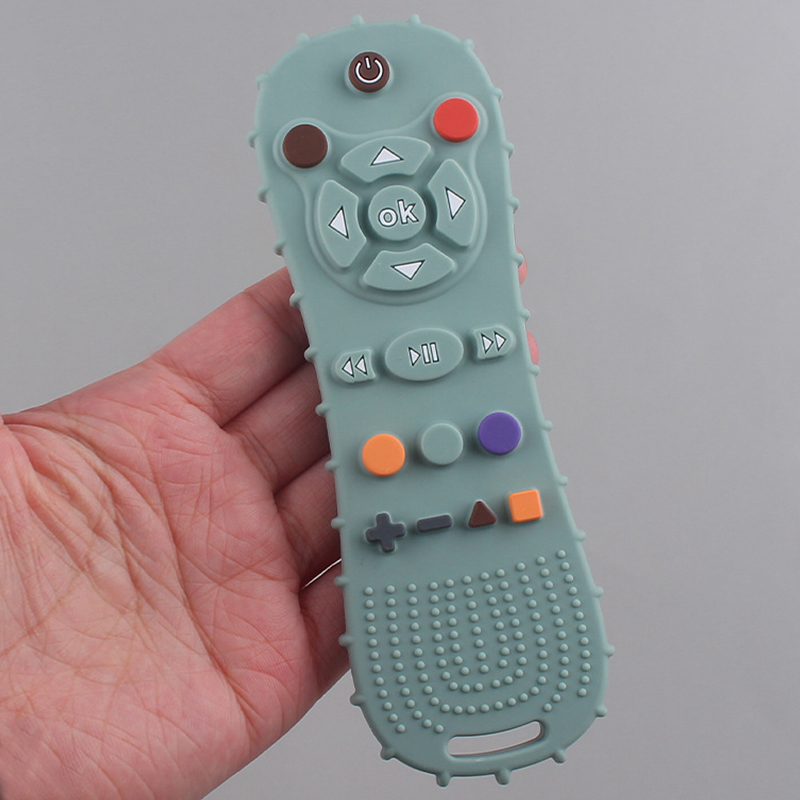 1 pçs bebê controle remoto mor - Teething Mitten Baby avaliação e preço