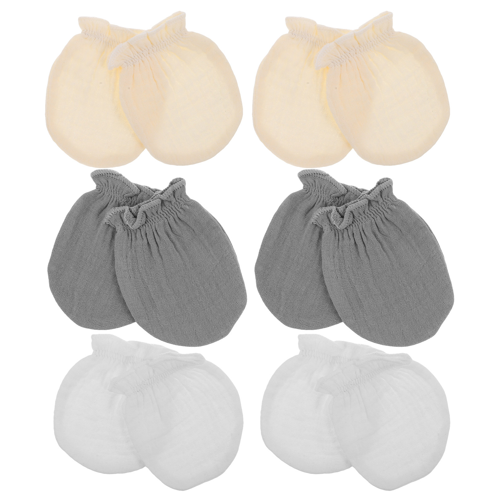 6 Pares de Luvas para Bebês Re - Teething Mitten Baby avaliação e preço