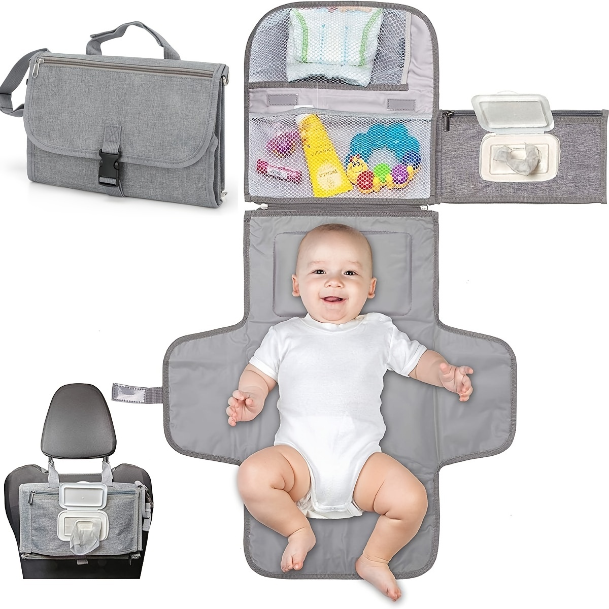 The Ultimate Baby Changing Mat - Diaper Changing Mat avaliação e preço