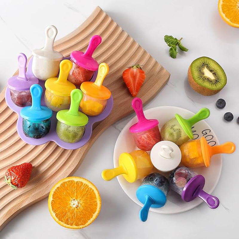 1pc 7 buracos diy sorvete pops - Baby Products Lotion avaliação e preço
